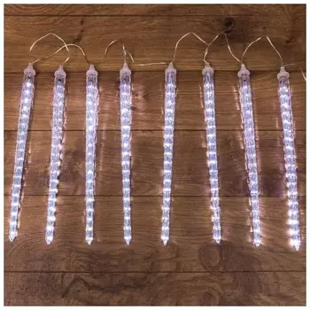 Гирлянда Neon Night Тающие сосульки 8х50см 300LED, цвет свечения белый (256-415)