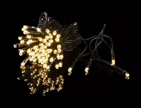 Гирлянда Старт Нить 400LED 7.0м, 8 режимов белый (4610116203989)