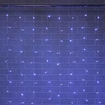 Гирлянда Vegas Занавес 156 холодных LED ламп 1,5х1,5м (55078)