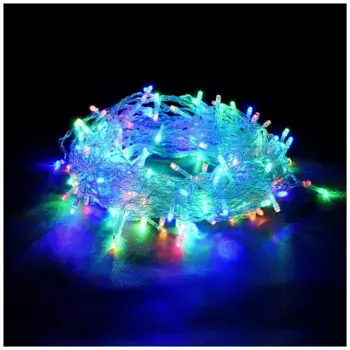 Гирлянда Vegas Занавес 156 разноцв. LED ламп 1,5х1,5м (55076)