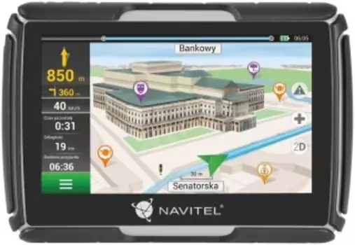 GPS-навигатор Navitel G550 Moto черный