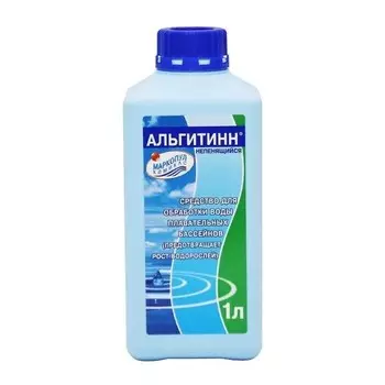 Химия для бассейнов Маркопул Кемиклс АЛЬГИТИНН НЕПЕНЯЩИЙСЯ 1л, бутылка