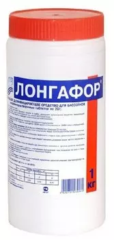 Химия для бассейнов Маркопул Кемиклс Лонгафор, для обеззараживания воды табл.20г (ХИМ01)