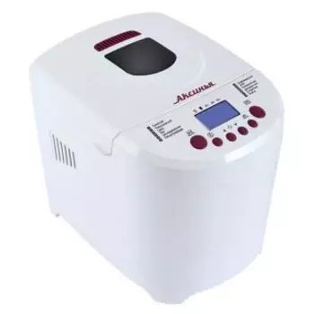 Хлебопечка Аксинья КС-5500 белый с бордовым