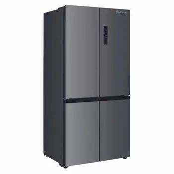 Холодильник Side by Side Harper RH6966BW нержавеющая сталь