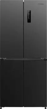Холодильник Side by Side Hyundai CM4541F черная сталь