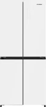 Холодильник Side by Side Hyundai CM4542F белое стекло