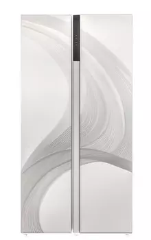 Холодильник Side by Side LEX LSB530WHID wind