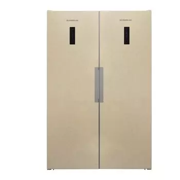 Холодильник Side by Side Scandilux SBS711EZ12B (FN711E12B+R711EZ12B)