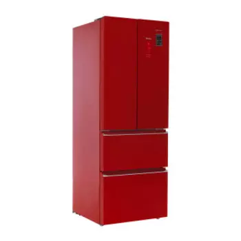Холодильник Side by Side Tesler RFD-361I RED GLASS