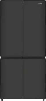 Холодильник Side by Side Weissgauff WCD 590 NoFrost Inverter Premium EcoFresh Dark Inox