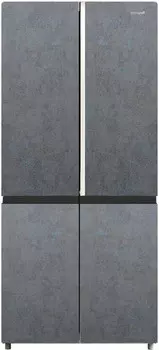 Холодильник Side by Side Weissgauff WCD 590 NoFrost Inverter Premium Biofresh Rock Glass