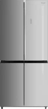 Холодильник Side by Side Weissgauff WCD 590 NoFrost Inverter Premium EcoFresh Inox Glass