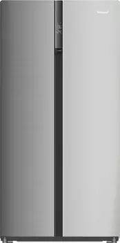 Холодильник Side by Side Weissgauff WSBS 500 Inverter NoFrost Inox Glass