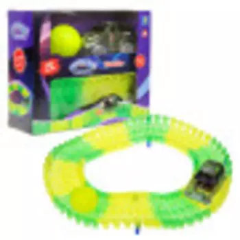 Игрушечный транспорт 1 TOY гибкий трек Комбат 70дет. (Т13189)