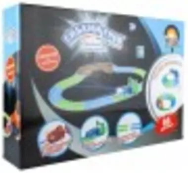 Игрушечный транспорт 1 TOY гибкий трек Ночной Экспресс 88дет. (Т13192)