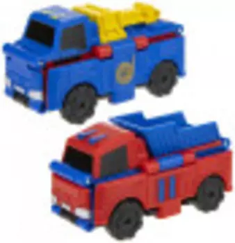 Игрушечный транспорт 1 TOY Transcar Double Эвакуатор-Самосвал 8см