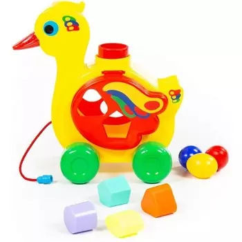 Игрушка для малышей Полесье Уточка-несушка (6219)
