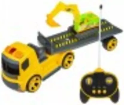 Игрушка на радиоуправлении 1 TOY Машинка Горстрой тягач с экскаватором