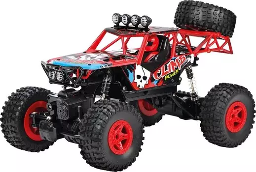 Игрушка на радиоуправлении Crossbot Краулер Монстр красный (870607)