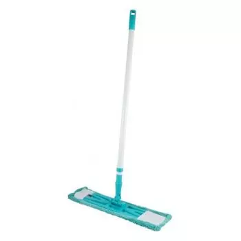 Инвентарь для уборки пола Рыжий Кот MopM3 белый/бирюзовый Швабра