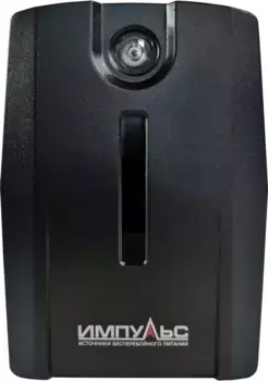 Источник бесперебойного питания Импульс Юниор Смарт 600 черный (JS60113)