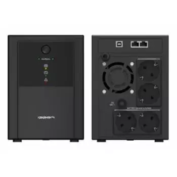 Источник бесперебойного питания Ippon Back Basic 1500 Euro черный