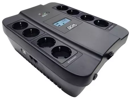 Источник бесперебойного питания Powercom SPD-900U LCD USB