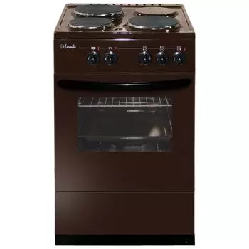 Электрическая плита Лысьва ЭП 301 М2С коричневый (без крышки)