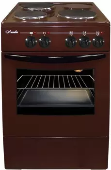 Электрическая плита Лысьва ЭП 301 МС коричневый (без крышки)