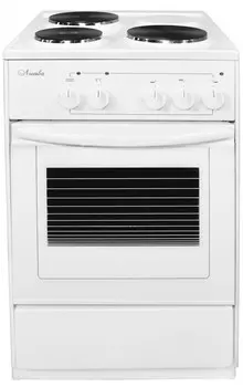 Электрическая плита Лысьва ЭП 301 СТ белый (без крышки)