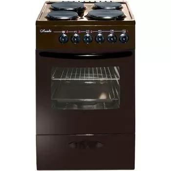 Электрическая плита Лысьва ЭП 411 МС коричневый (без крышки)