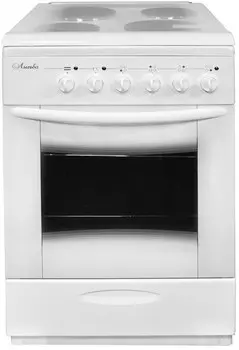 Электрическая плита Лысьва ЭП 411 МС белый (стеклянная крышка)