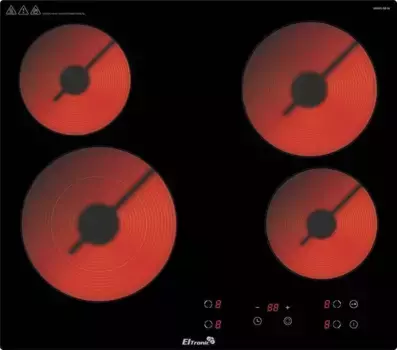 Электрическая варочная панель Eltronic 88-06 черный