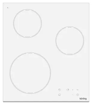 Электрическая варочная панель Korting HI 42031 BW