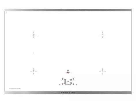 Электрическая варочная панель Kuppersbusch KI 8520.0 WE