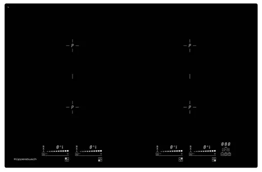 Электрическая варочная панель Kuppersbusch KI 8800.0 SR