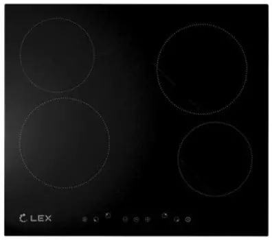 Электрическая варочная панель LEX EVH 640-0 BL