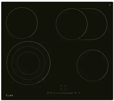 Электрическая варочная панель Lex EVH 642D BL