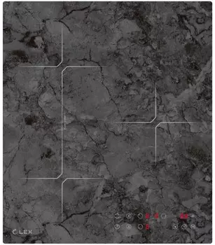 Электрическая варочная панель LEX EVI 430 F DS