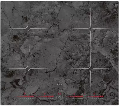 Электрическая варочная панель LEX EVI 640-1 F DS
