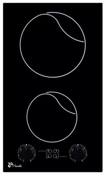 Электрическая варочная панель Лысьва ПЭВ 20С чёрный/серебро