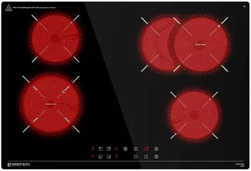 Электрическая варочная панель Meferi MEH754BK ULTRA