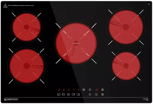 Электрическая варочная панель Meferi MEH755BK ULTRA
