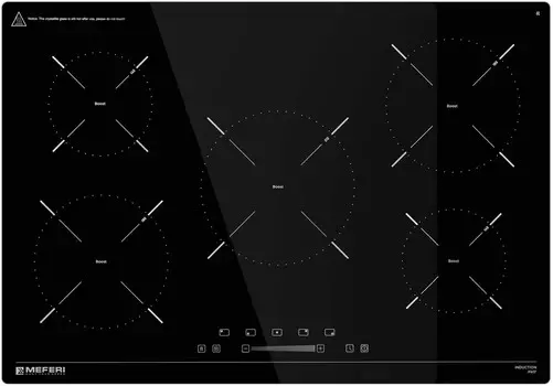 Электрическая варочная панель Meferi MIH755BK POWER