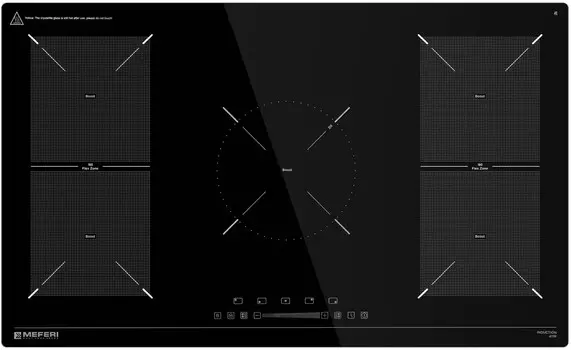 Электрическая варочная панель Meferi MIH905BK ULTRA