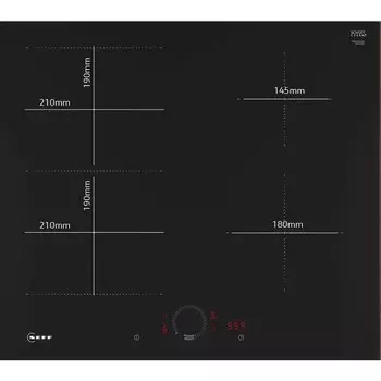 Электрическая варочная панель NEFF T56YHS1C0 (без планок)