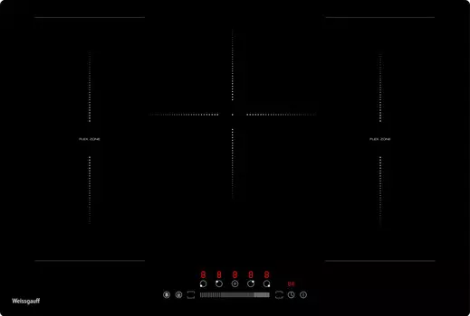 Электрическая варочная панель Weissgauff HI 750 BSC Dual Flex
