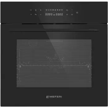 Электрический духовой шкаф Meferi MEO6010BK MATT ULTRA