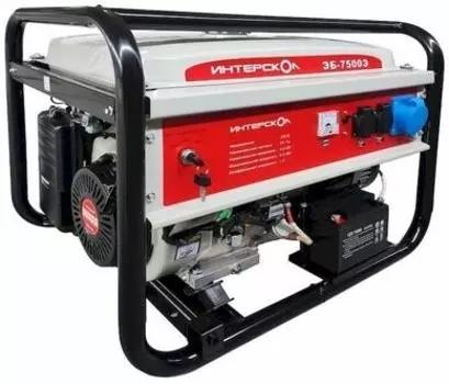Электрогенератор Интерскол ЭБ-7500Э (796.0.0.40)